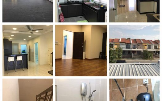 FULLY FURNISHED AND RENO Double Storey at Setia Indah 11 , Setia Alam